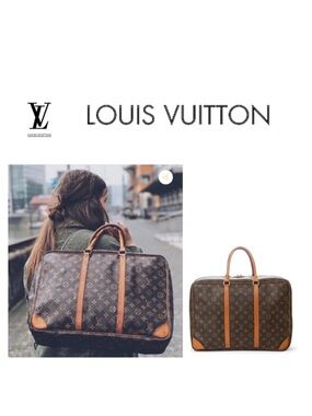 Louis Vuitton LV Monogram Sac 48 Earl Carry-on Travel Briefcase Suitcase w/COA